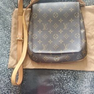 Louis Vuitton Brown Monogram Shoulder Bag